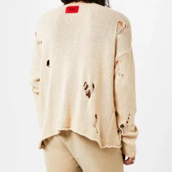 Knitwear*424 Crew Neck Relaxed Fit Sweater in Multi