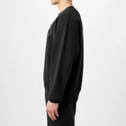 Tracksuits*7 Days Active Monday Lettering Relaxed Fit Athletic in Black