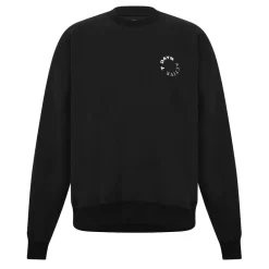 Tracksuits*7 Days Active Monday Lettering Relaxed Fit Athletic in Black