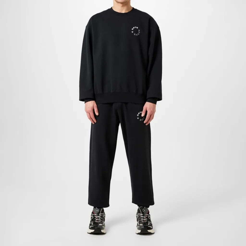 Tracksuits*7 Days Active Monday Tracksuit Bottoms in Black