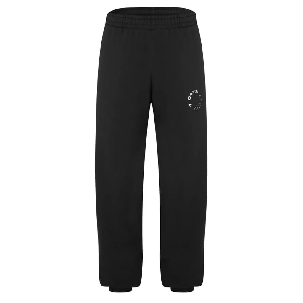 Tracksuits*7 Days Active Monday Tracksuit Bottoms in Black