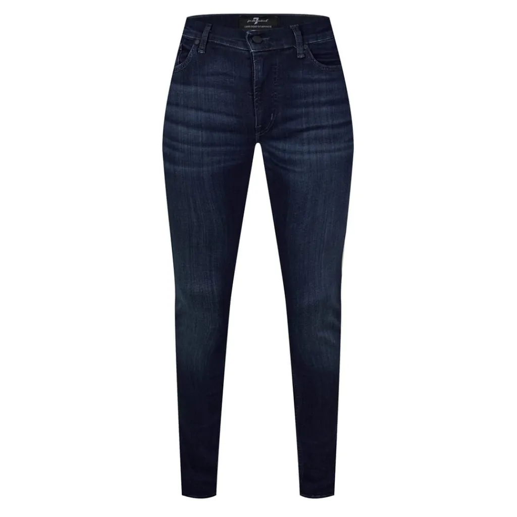 Jeans*7 For All Mankind Paxtyn Tapered Five Pocket Jeans in Blue