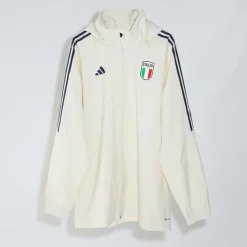 Coats And Jackets*adidas Italy Condivo 23 Rain Jacket in Cream
