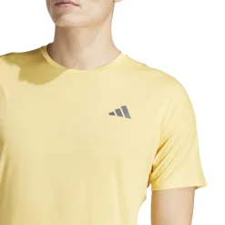 Fitness And Gym Tops|Fitness And Gymwear*adidas Adizero Regular Fit Crew Neck T-Shirt in Yellow