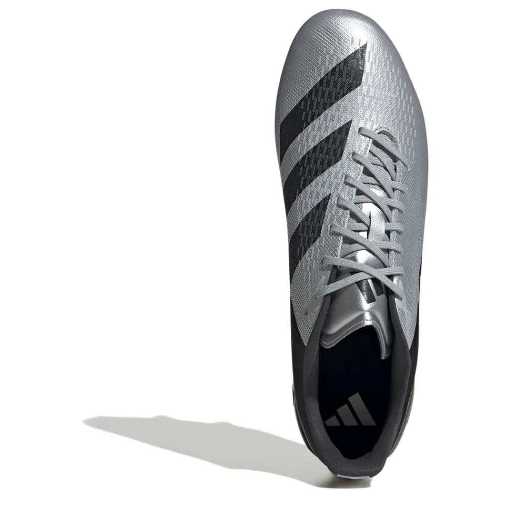Boots*adidas Adizero Rs15 Pro Soft Ground Rugby Boots in Silver