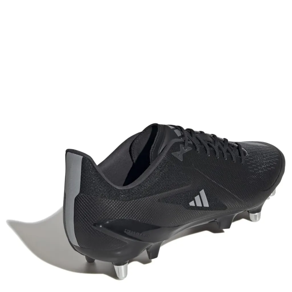 Boots*adidas Adizero Rs15 Ultimate Soft Ground Rugby Boots in Black