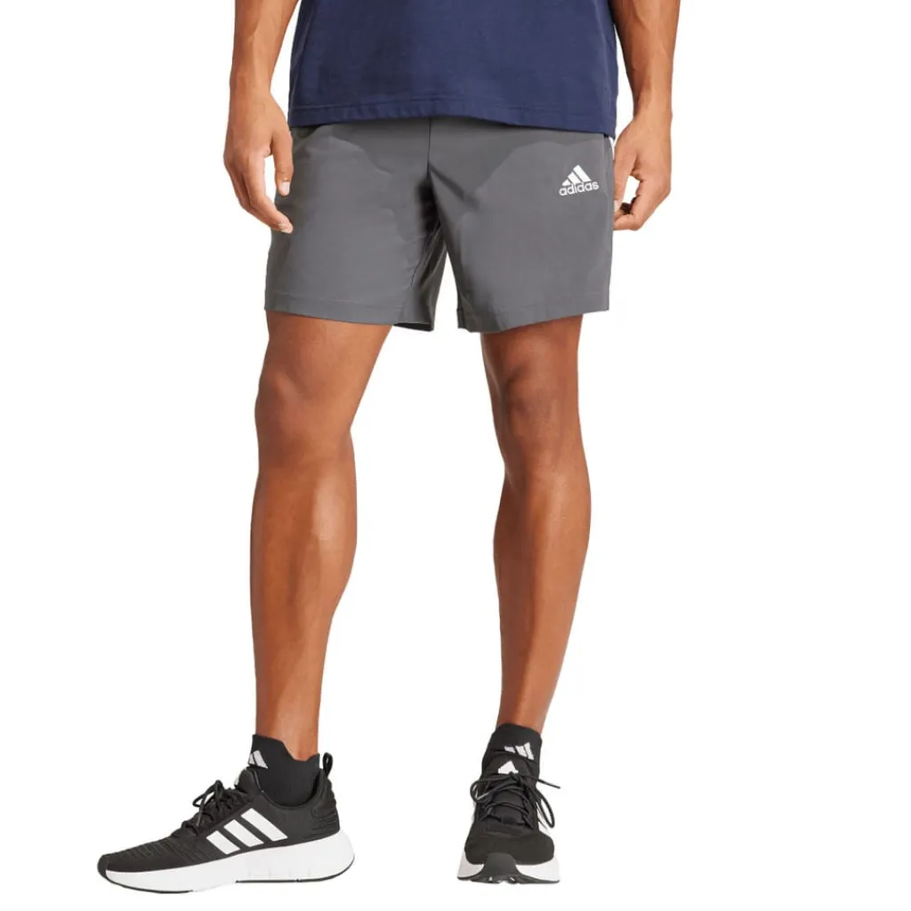 Fitness And Gym Shorts|Fitness And Gymwear*adidas Aeroready Essentials Chelsea 3-Stripes Shorts in Grey