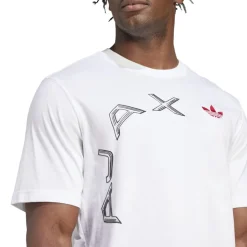 Football And Rugby Clothing*adidas Ajax Amsterdam Graphic T-Shirt Adults in White