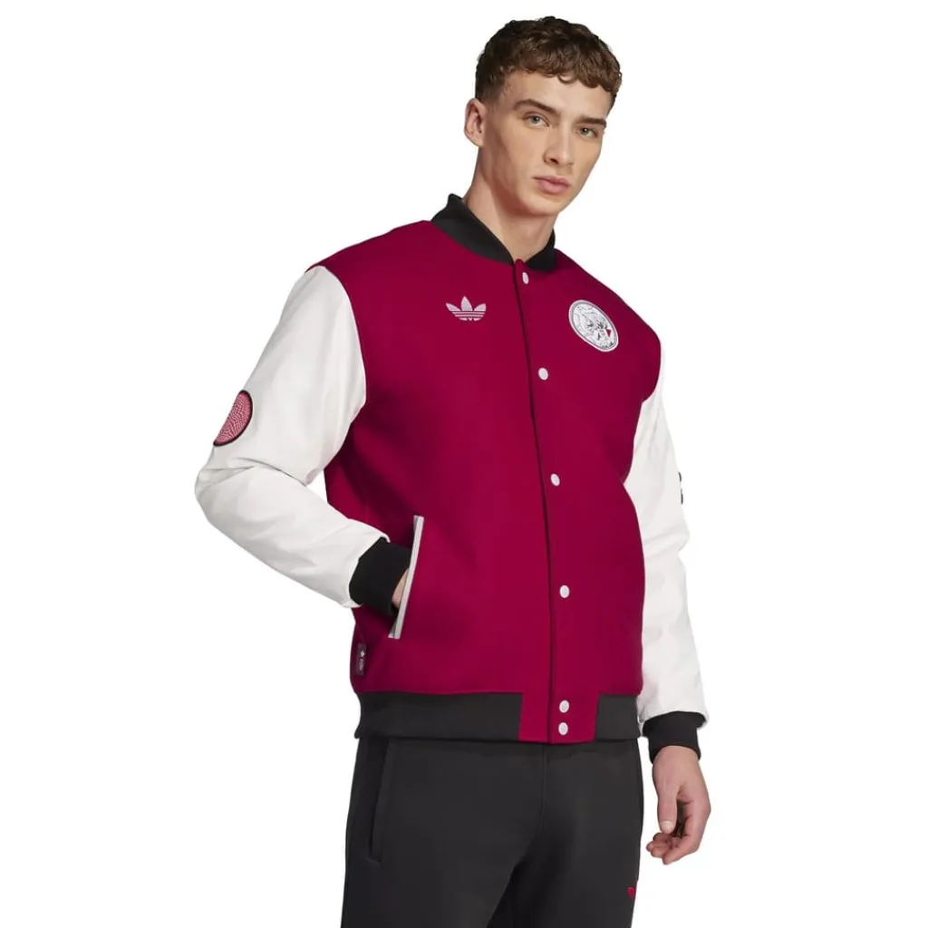 Tracksuits*adidas Ajax Amsterdam Graphic Jacket Adults in Red