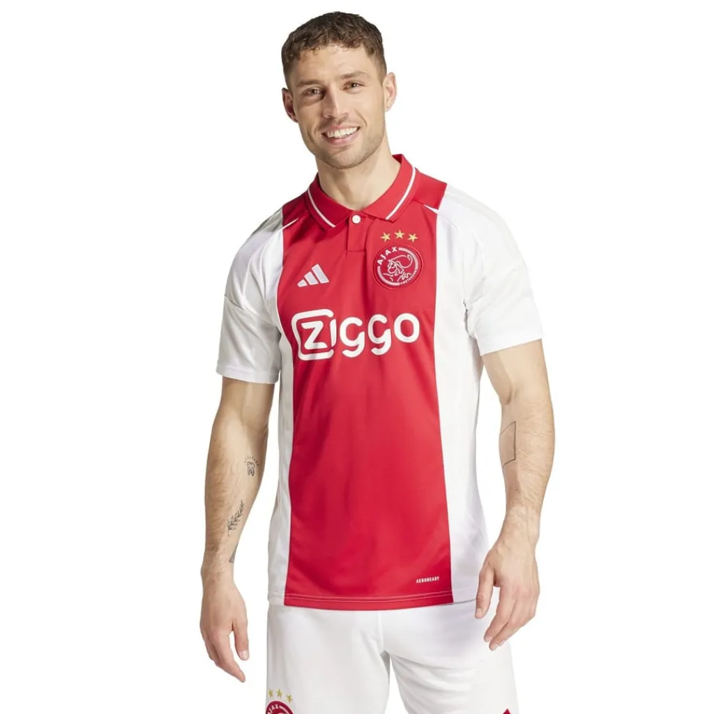 Football And Rugby Clothing*adidas Ajax Amsterdam Home Shirt 2024 2025 Adults in White