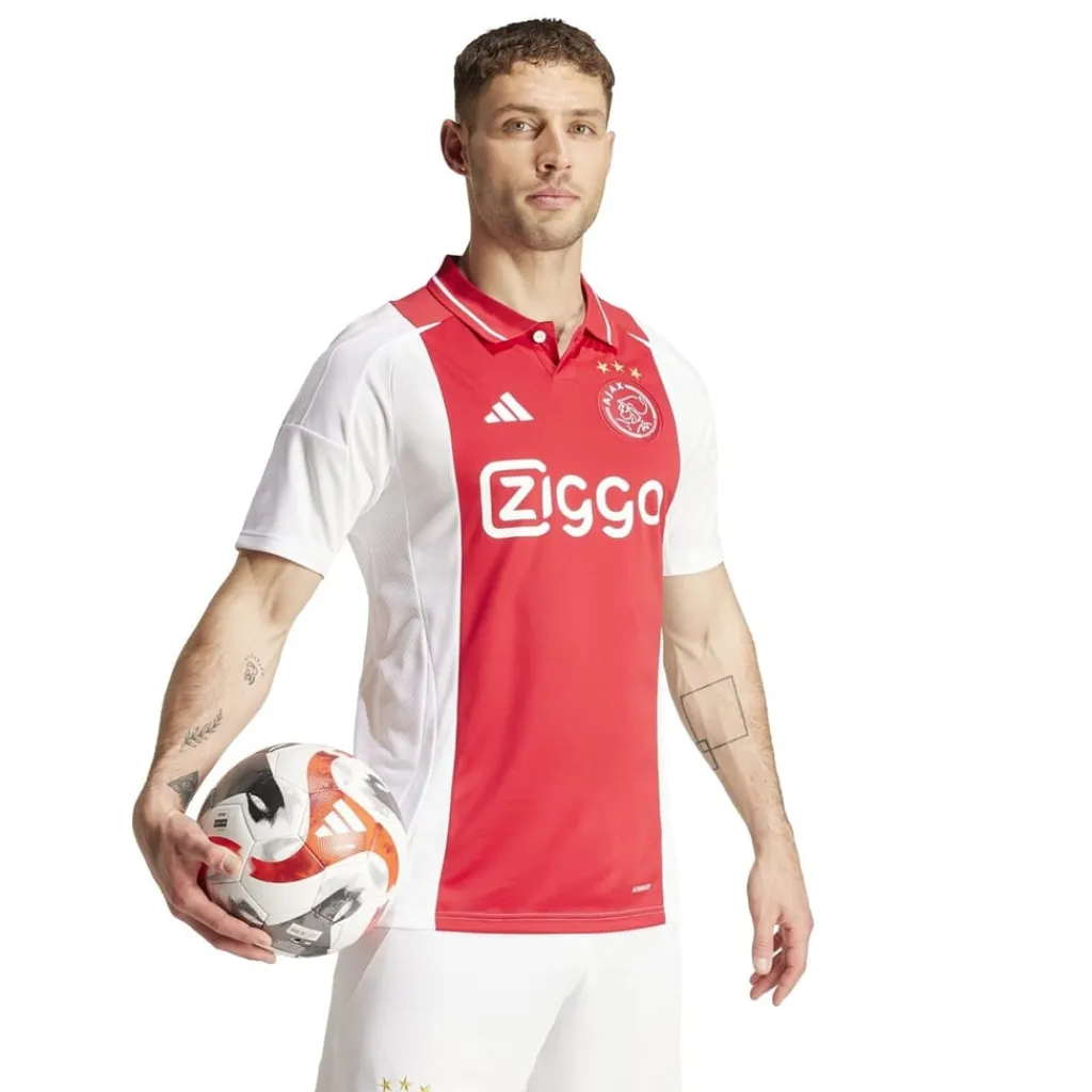 Football And Rugby Clothing*adidas Ajax Amsterdam Home Shirt 2024 2025 Adults in White