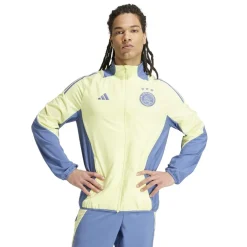 Tracksuits*adidas Ajax Amsterdam Pre Match Jacket 2024 2025 Adults in Yellow