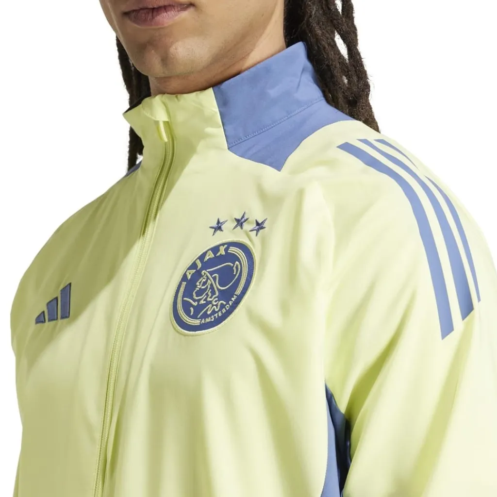 Tracksuits*adidas Ajax Amsterdam Pre Match Jacket 2024 2025 Adults in Yellow