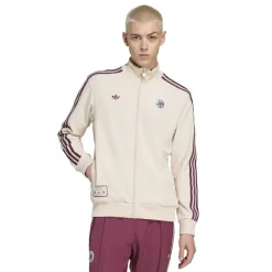 Tracksuits*adidas Ajax Originals Icon Tracksuit Top Adults in White