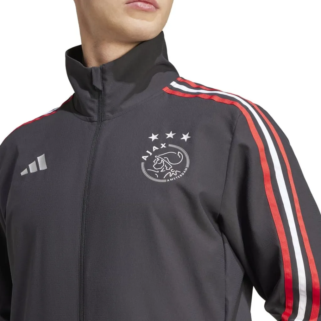 Tracksuits*adidas Ajax Ts Jacket M in Black