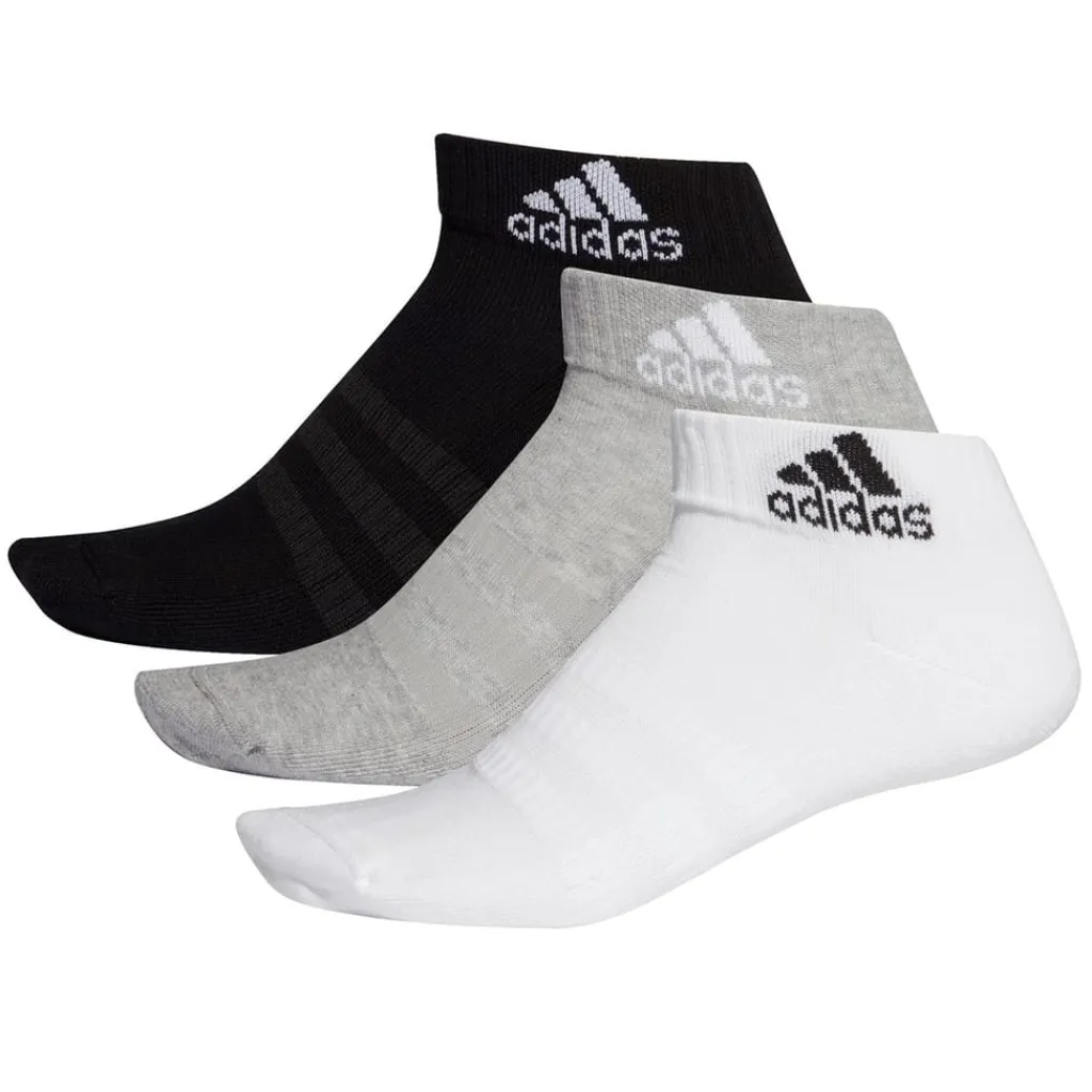 Underwear And Socks*adidas Ankle Socks 3 Pack in Multi
