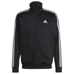 Tracksuits*adidas Basic 3 Stripes Tricot Tracksuit in Black