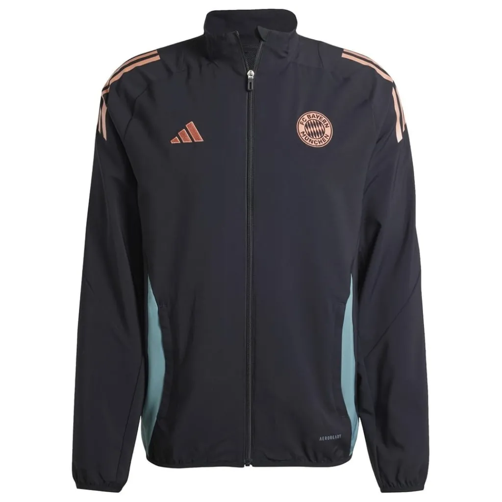 Tracksuits*adidas Bayern Munich Anthem Jacket 2025 2026 Adults in Black