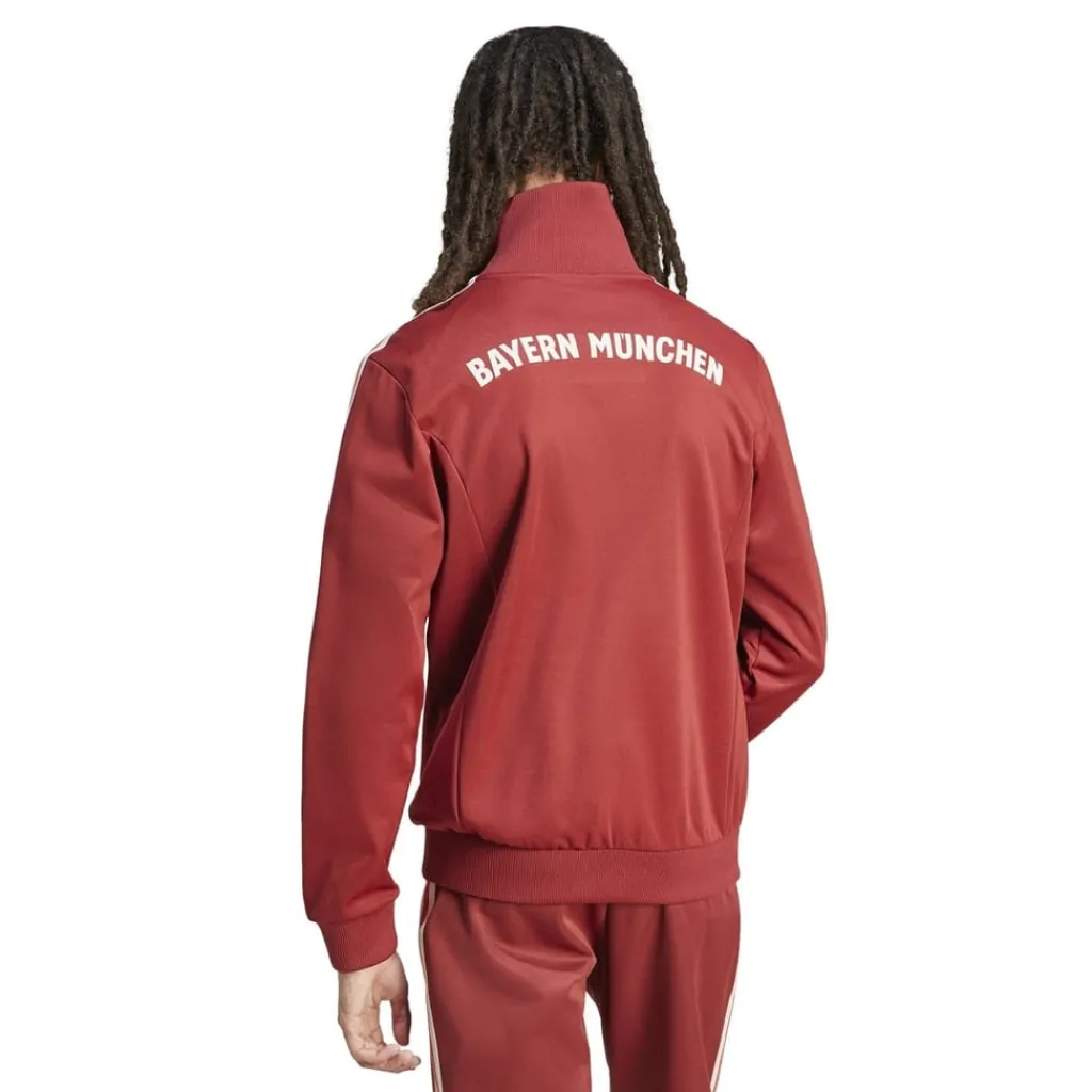 Tracksuits*adidas Bayern Munich Originals Tracksuit Top Adults in Red