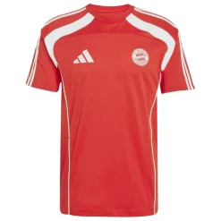 Football And Rugby Clothing*adidas Bayern Munich Ubackpack T-Shirt Adults in Red