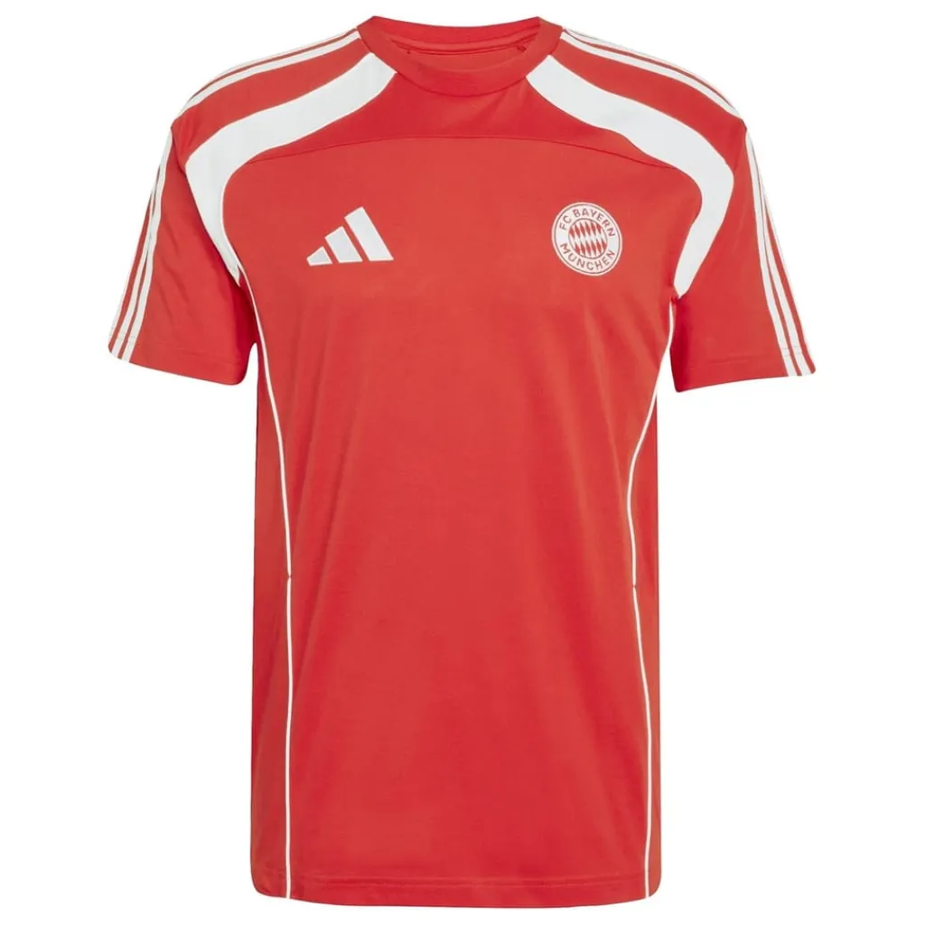 Football And Rugby Clothing*adidas Bayern Munich Ubackpack T-Shirt Adults in Red