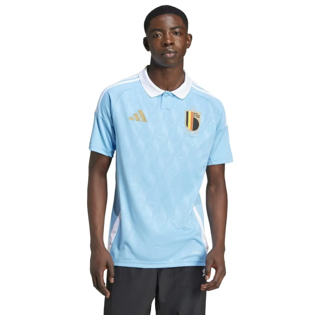 Football And Rugby Clothing*adidas Belgium Away Shirt 2024 Adults in Blue