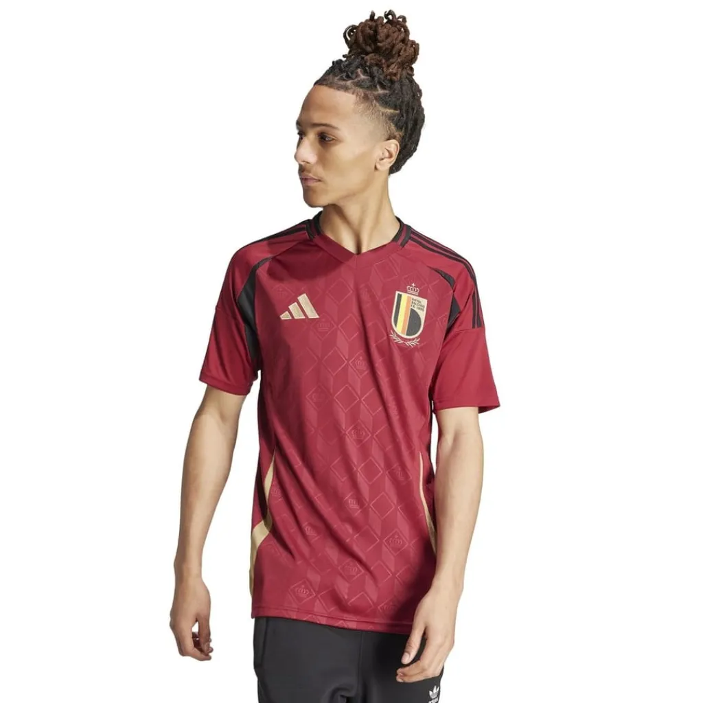 Football And Rugby Clothing*adidas Belgium Home Shirt 2024 Adults in Red