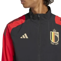 Tracksuits*adidas Belgium Pre Match Jacket 2024 Adults in Black