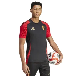 Football And Rugby Clothing*adidas Belgium Tiro 24 Competition Training Shirt Adults in Black