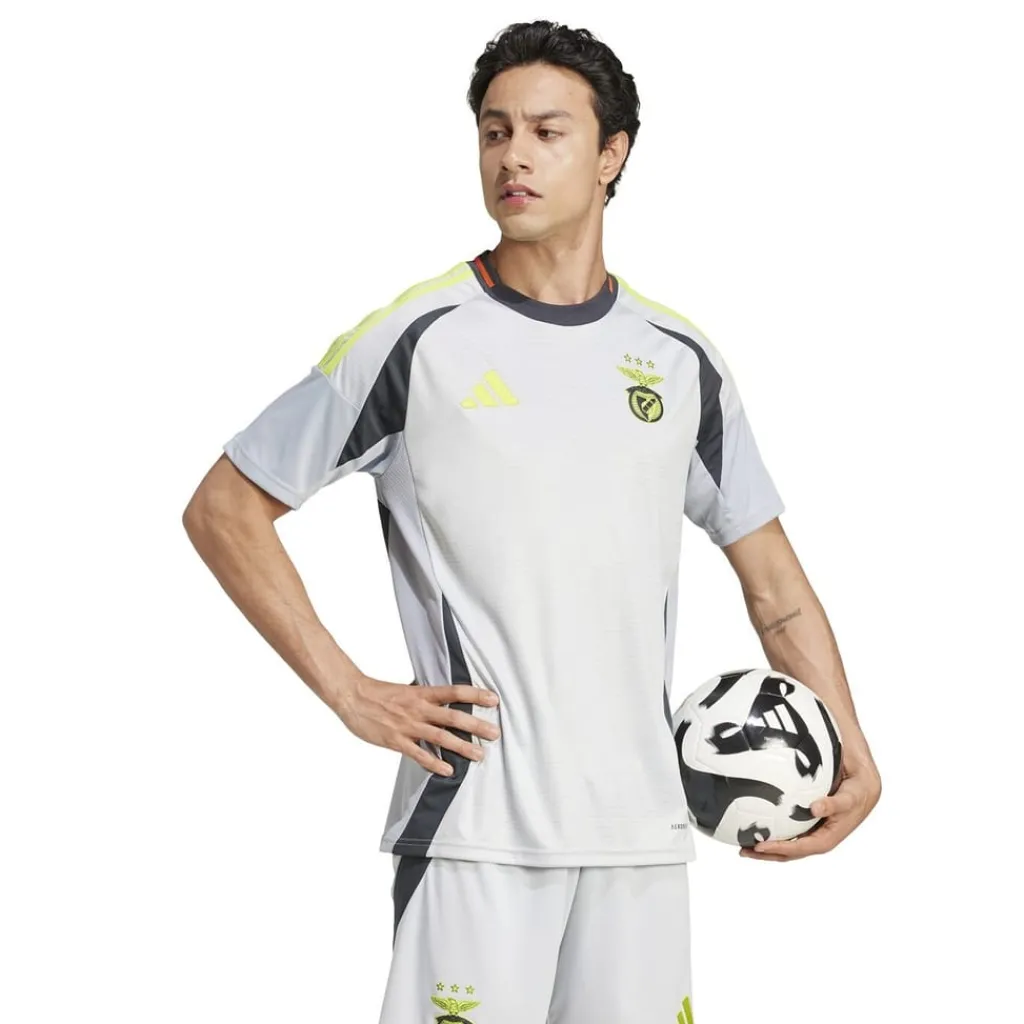 Football And Rugby Clothing*adidas Benfica Third Shirt 2024 2025 Adults in Grey