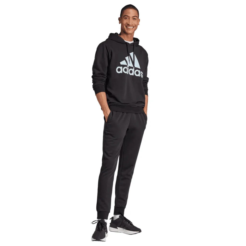 Tracksuits*adidas Big Logo Terry Tracksuit in Black