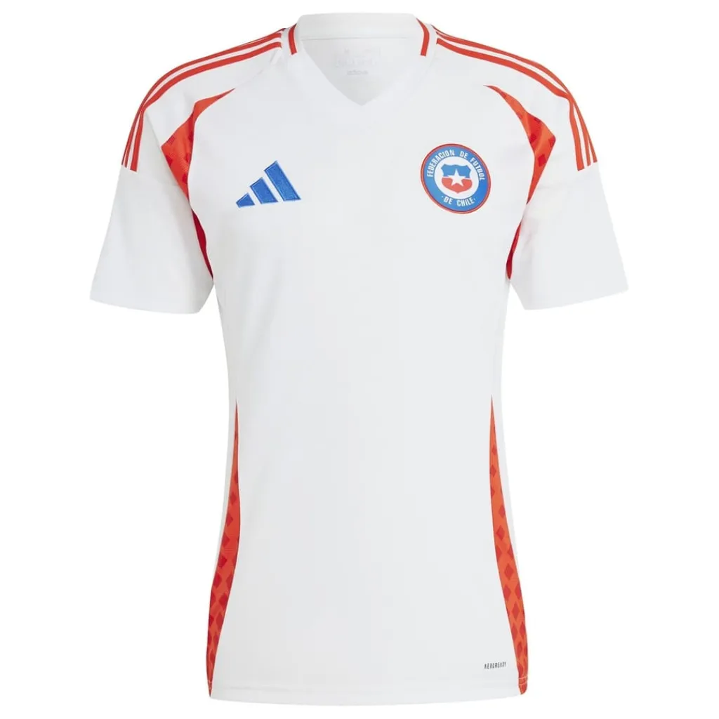 Football And Rugby Clothing*adidas Chile Away Shirt 2024 Adults in White