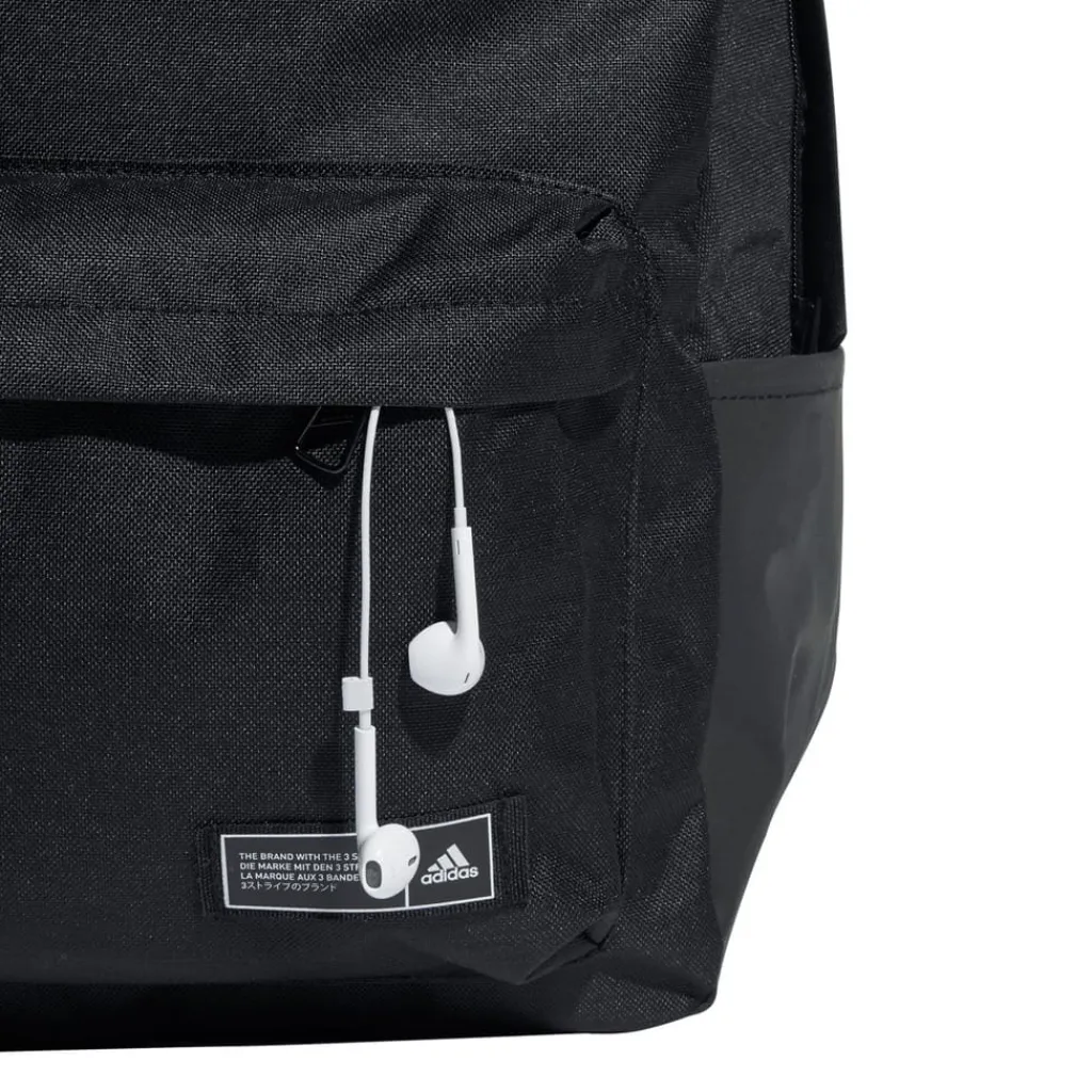 Bags*adidas Classic 3-Stripes Backpack in Black-White
