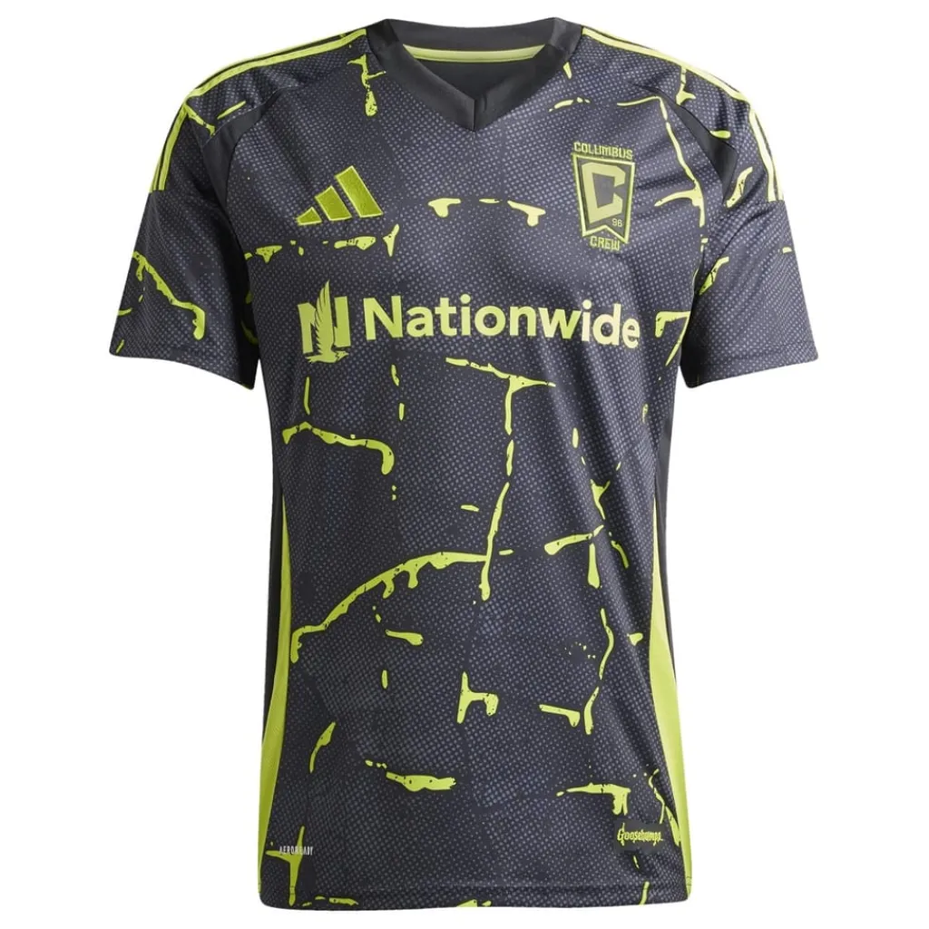 Football And Rugby Clothing*adidas Columbus Crew Away Shirt 2024 2025 Adults in Black