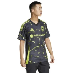 Football And Rugby Clothing*adidas Columbus Crew Away Shirt 2024 2025 Adults in Black