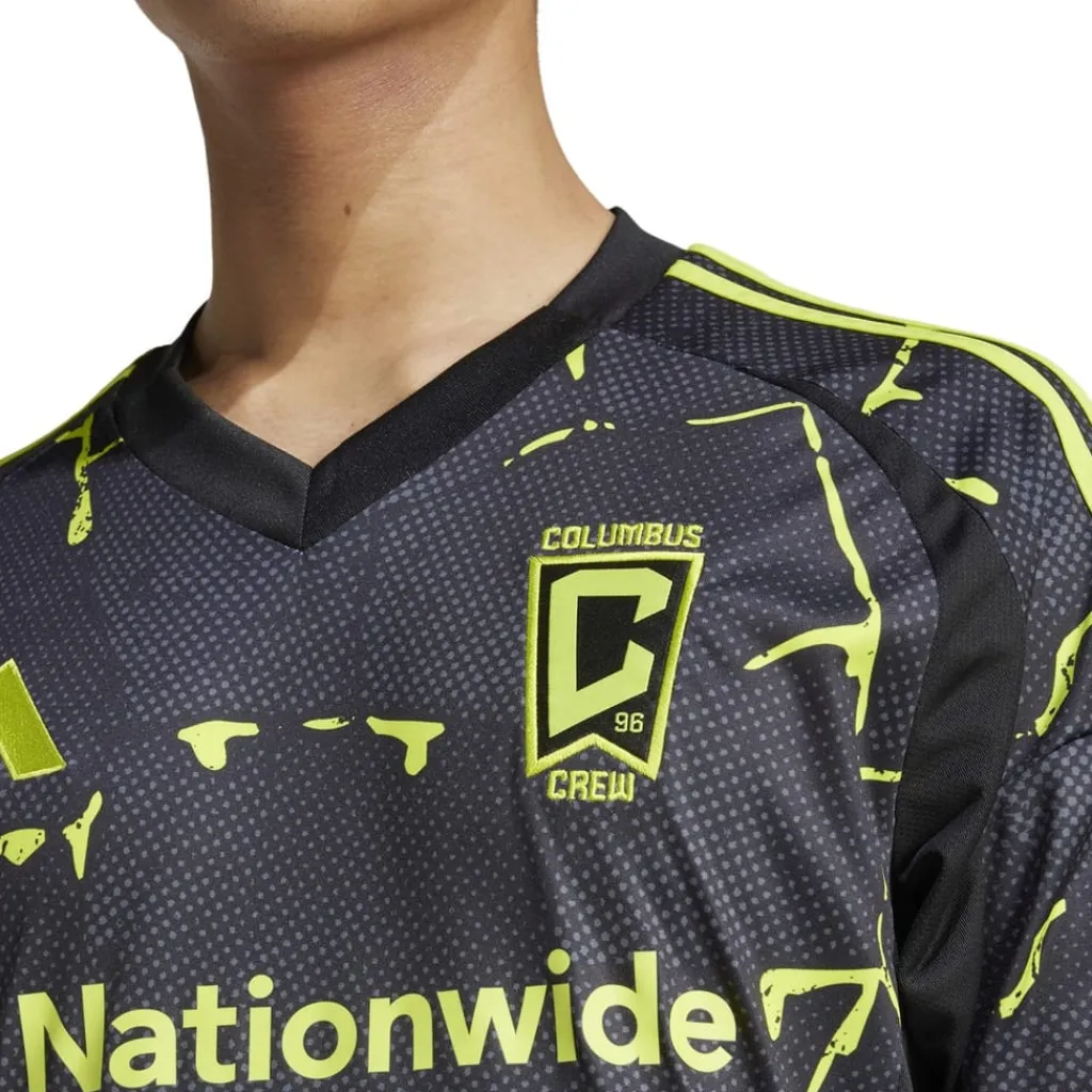 Football And Rugby Clothing*adidas Columbus Crew Away Shirt 2024 2025 Adults in Black