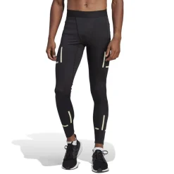 Fitness And Gym Pants*adidas Compression Fit Running Athletic Pants in Black