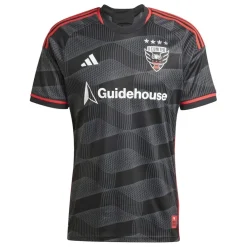 Football And Rugby Clothing*adidas Dc United 2024 2025 Home Shirt Adults in Black