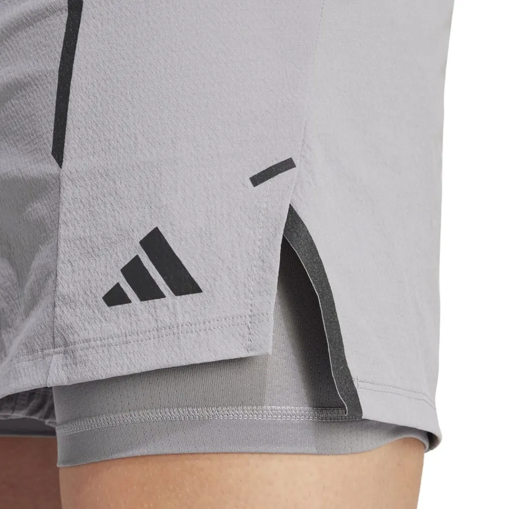 Fitness And Gym Shorts|Fitness And Gymwear*adidas D4T Pro Series Adistrong Workout Shorts in Grey