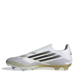 Football Boots*adidas F50 League Laceless Adults Firm Ground Football Boots in White