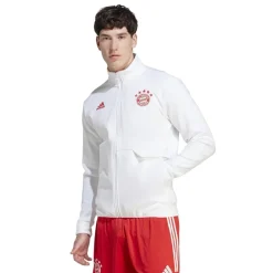 Fitness And Gym Tops*adidas FC Barcelona Mock Neck Athletic Top in White