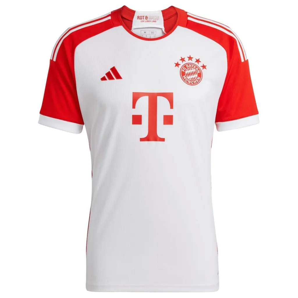Football And Rugby Clothing*adidas Fc Bayern 2023 2024 Home Jersey Adults in White
