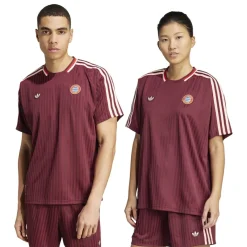 Football And Rugby Clothing*adidas Fc Bayern Terrace Icons Jersey Adults in Red