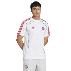 Football And Rugby Clothing*adidas Fc Bayern Ubackpack T-Shirt Adults in White