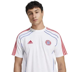Football And Rugby Clothing*adidas Fc Bayern Ubackpack T-Shirt Adults in White