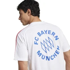 Football And Rugby Clothing*adidas Fc Bayern Ubackpack T-Shirt Adults in White