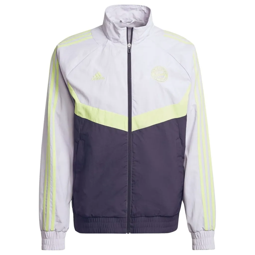 Tracksuits*adidas Fc Bayern Woven Tracksuit Top 2023 2024 Adults in Grey