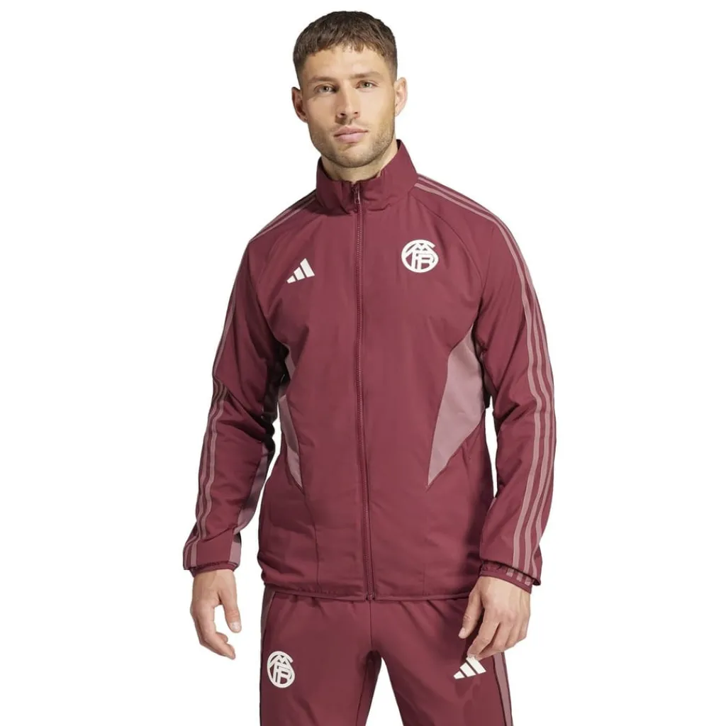 Tracksuits*adidas Fcb Eu An jk in Red