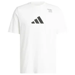 Fitness And Gym Tops*adidas Football Category Logo T-Shirt in White