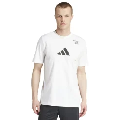 Fitness And Gym Tops*adidas Football Category Logo T-Shirt in White